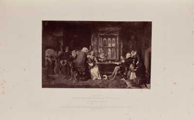 Egy boszorkány pere, írta W.P. Frith, R.A. alkotó: Caldesi and Montecchi