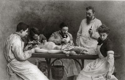A gyakorlati iskola vége, 1902 alkotó: Camille Felix Bellanger