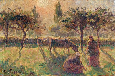 A mezőkön, 1890 alkotó: Camille Jacob Pissarro