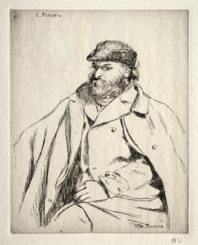 Paul Cezanne, 1874. alkotó: Camille Jacob Pissarro