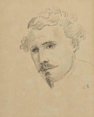 Önarckép, c. 1853. alkotó: Camille Jacob Pissarro