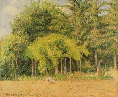 Az Eragny-i lugas, 1893 alkotó: Camille Jacob Pissarro