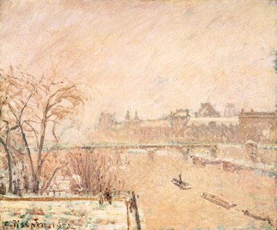 A Szajna a Pont-Neuf felől alkotó: Camille Jacob Pissarro