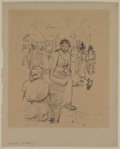 A piacon alkotó: Camille Pissarro