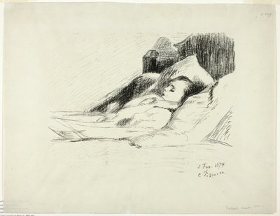 Halott Gyermek alkotó: Camille Pissarro