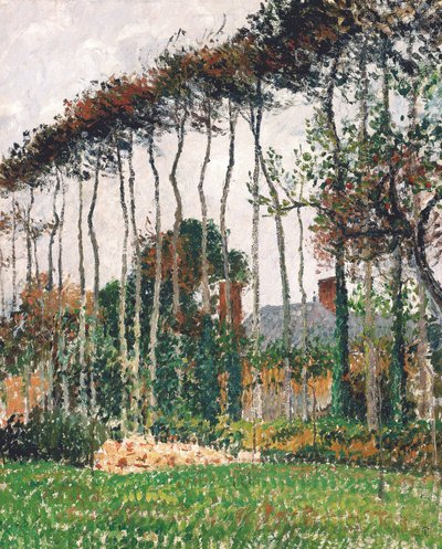 Francia: Les grands hêtres à Varengeville
Német: A nagy rézbükkösök Varengeville-ben alkotó: Camille Pissarro