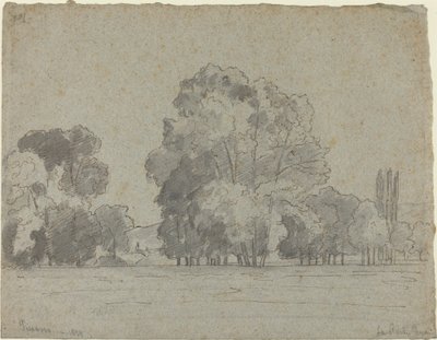 Faliget, 1859. alkotó: Camille Pissarro