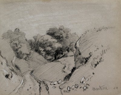 Nanterre, 1860 alkotó: Camille Pissarro