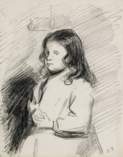 Ludovic-Rodo Pissarro portréja 1878-1952, c1883-1 alkotó: Camille Pissarro