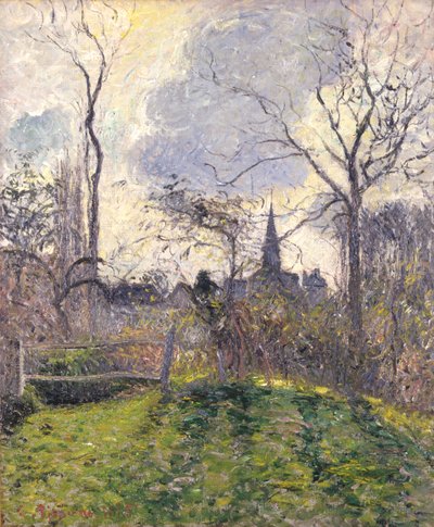 Bazincourt harangtornya alkotó: Camille Pissarro