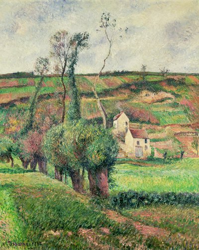 A káposzta lejtői, Pontoise alkotó: Camille Jacob Pissarro