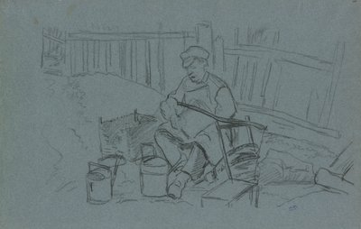 Tinker a szerszámaival alkotó: Camille Pissarro