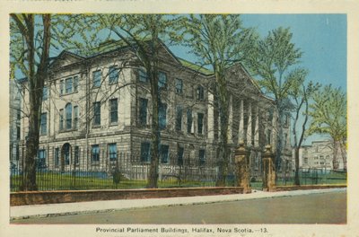 Tartományi parlament épülete, Halifax, Új-Skócia (színes fotó) alkotó: Canadian Photographer