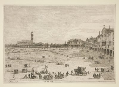 Pr? della Valle, a Vedute sorozatból (Nézetek) alkotó: Canaletto (Giovanni Antonio Canal)