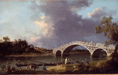 A Walton híd látványa alkotó: Canaletto