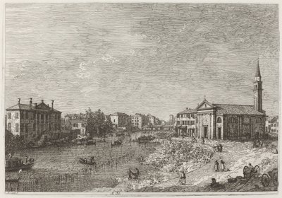Dolóban alkotó: Canaletto