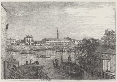 Ale Porte del Dolo, c. 17351746. alkotó: Canaletto