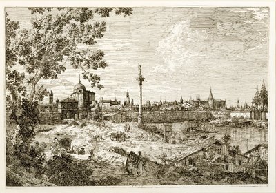 Padova képzeletbeli látképe alkotó: Canaletto