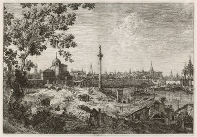 Padova képzeletbeli kilátása, c. 17351746. alkotó: Canaletto