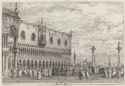 A Band Pier. v. alkotó: Canaletto