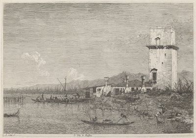 Malghera tornya alkotó: Canaletto