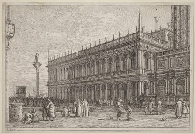 A Libreria. V. alkotó: Canaletto