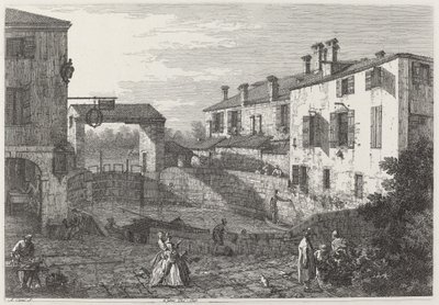 A Dolo ajtói, c. 17351746. alkotó: Canaletto