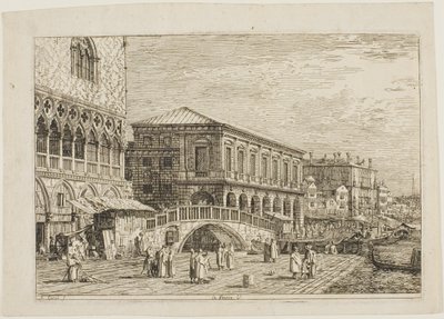 le Preson. V., Vedute alkotó: Canaletto