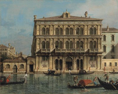 Palazzo Vendramin-Calergi, a Canal Grande, Velence alkotó: Canaletto