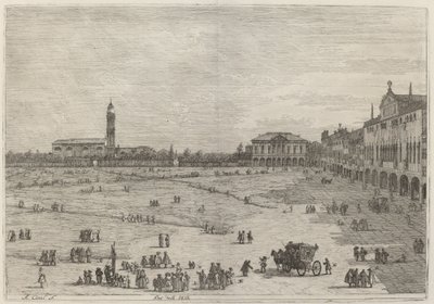 Pra della Valle alkotó: Canaletto