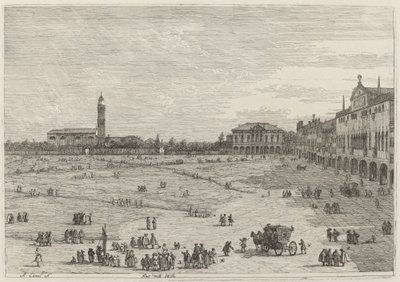 Pra della Valle, c. 17351746. alkotó: Canaletto