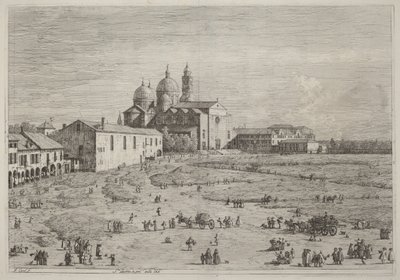 Santa Giustina in Prà della Valle alkotó: Canaletto