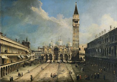 A velencei Piazza San Marco alkotó: Canaletto