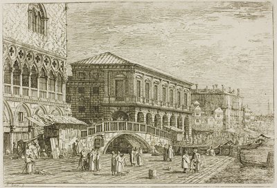 A börtön, Vedute-ból alkotó: Canaletto