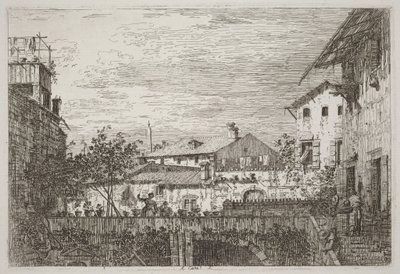A terasz [jobb alsó sarok] alkotó: Canaletto
