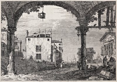 A lámpás portikusz
a „Vedute” (Kilátások) sorozatból alkotó: Canaletto