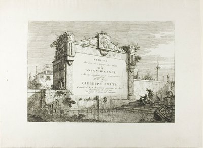 Címlap, Vedute alkotó: Canaletto