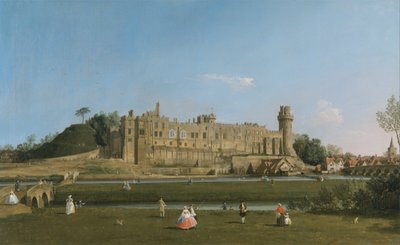 Warwick kastély alkotó: Canaletto
