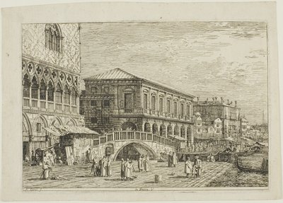 le Preson. V., Vedute alkotó: Canaletto