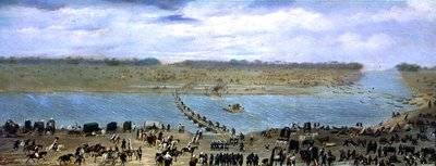A Santa Lucia folyó kereszteződése, Uruguay alkotó: Candido Lopez