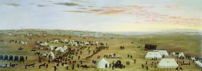 Uruguaiana tábor, Rio Grande, Brazília alkotó: Candido Lopez
