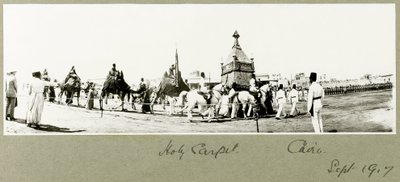 Szent Szőnyeg, Kairó, 1917. szeptember alkotó: Capt. Arthur Rhodes