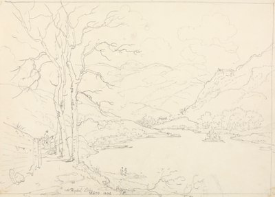 A Rydal-tónál, 1836. február 8 alkotó: Capt. Thomas Hastings