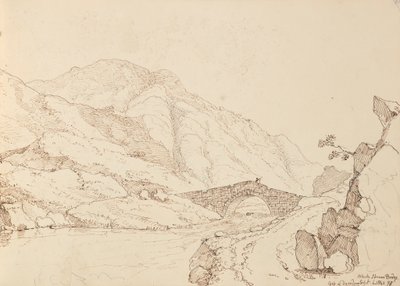 Fekete Patak híd, 1841. szeptember 6 alkotó: Capt. Thomas Hastings