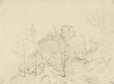 Carisbrooke kastély, 1826. május 9 alkotó: Capt. Thomas Hastings