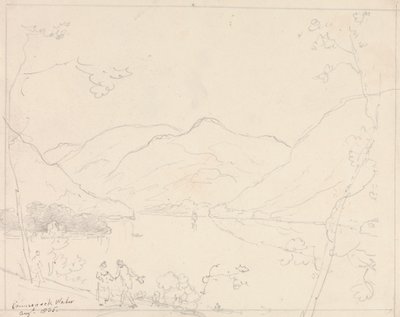 Crummock Water, 1835. augusztus alkotó: Capt. Thomas Hastings