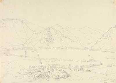 Ennerdale-tó, 1836. május 10 alkotó: Capt. Thomas Hastings