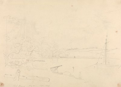 Fish House, Wight-sziget, 1826. szeptember alkotó: Capt. Thomas Hastings
