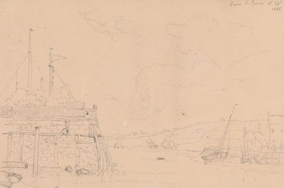 East Cowes-ból, 1826. szeptember 16 alkotó: Capt. Thomas Hastings