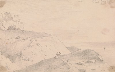 Blackgang Chine közelében alkotó: Capt. Thomas Hastings